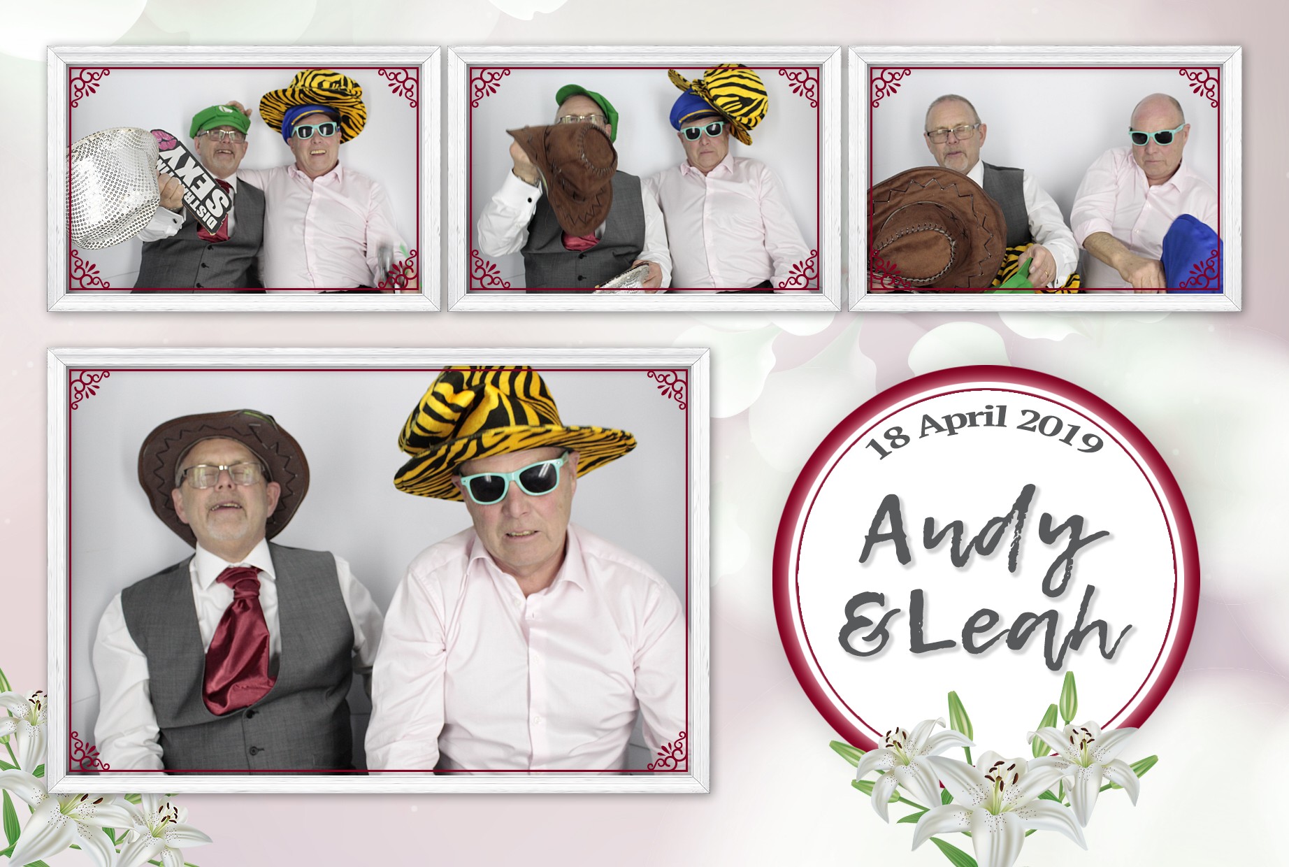 Andy & Leah's Wedding | View more photos from the event at gallery.myphotoboothexperience.co.uk/u/MyPhotoBoothExperienceLtd/Andy-Leahs-Wedding